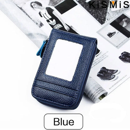 RFID Blocking Aluminum Card Case - Credit Card Protector, Business Card Holder, Metal ID Organizer Wallet, 6 Slots for Women,Men