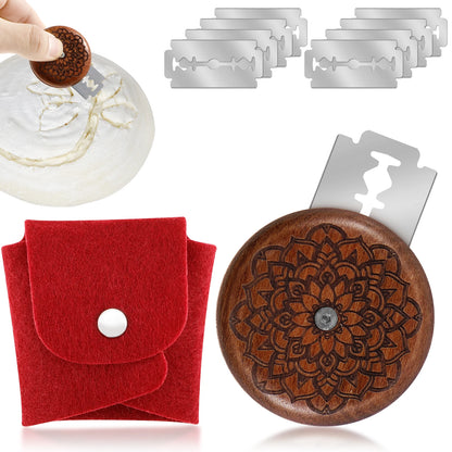 Wooden Bread Knife Bread Bakery Lame Tools French Bread Scorer Baking Source Dough Bread Knife Cutter Tools DIY Sourdough Bread