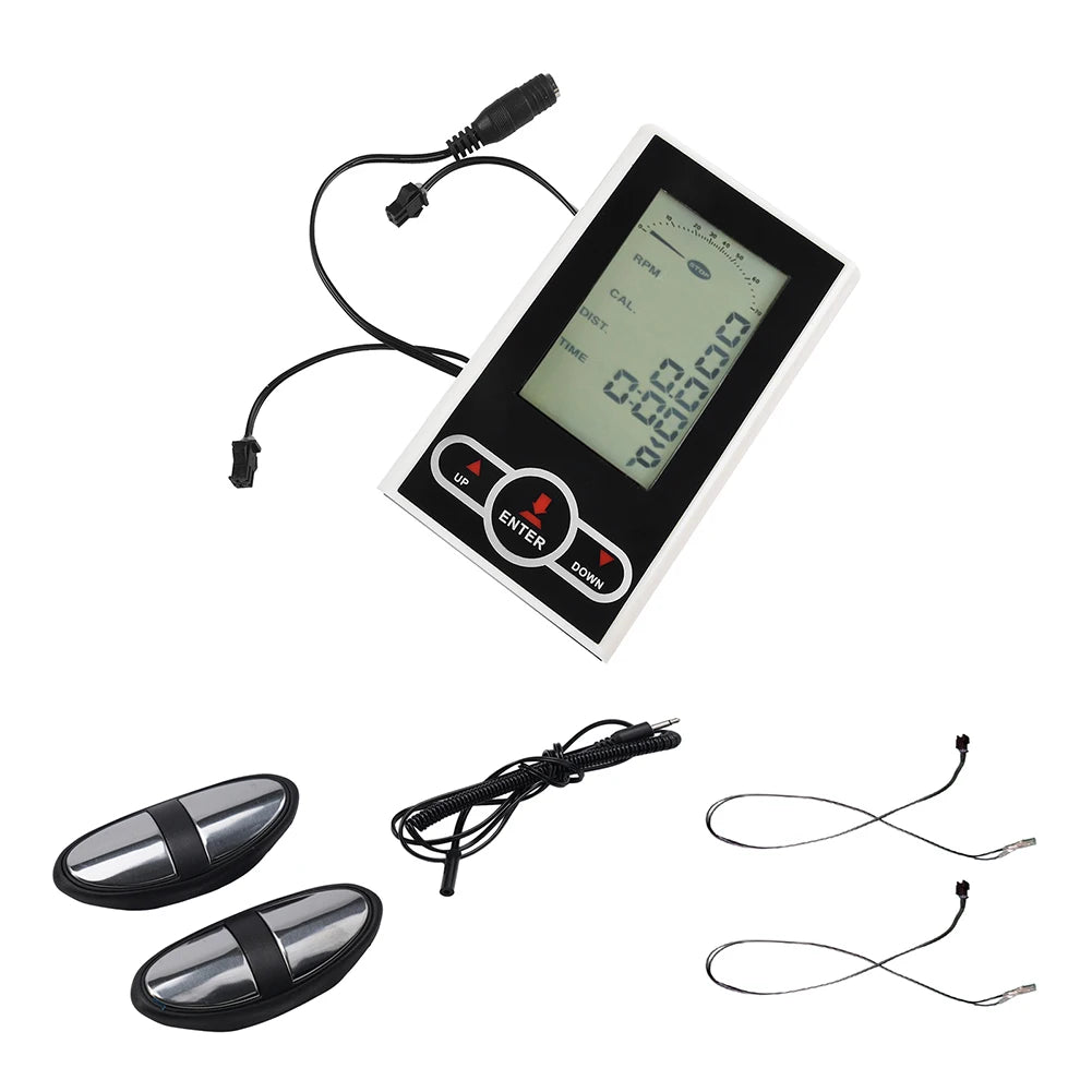 Exercise Bike Monitor Speedometer Display 137x80mm Plastic Stationary  Elliptical Trainer Cardio Equipment  Accessories