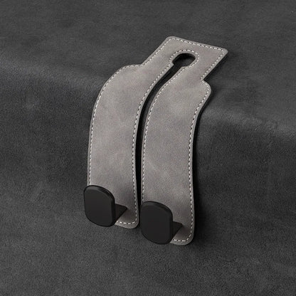 2 in 1 Car Hook For Car Rear Seat Back Hooks Headrest Hanger Clip Universal Double Hooks Holder Storage Car Interior Accessories