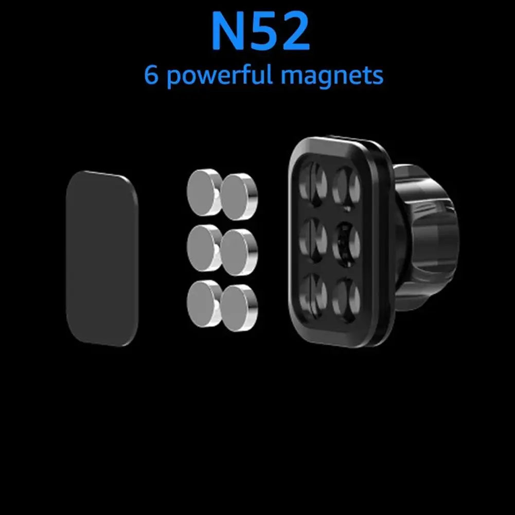 Magnetic Car Phone Holder Base For 17mm Ball Head Universal Mobile Phone Bracket Car Phone Magnet Mount Stand Accessories