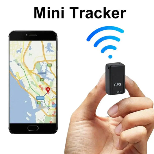 Powerful Magnetic GPS Car Tracker GF-07 for Vehicles, Motorcycles, Bikes & Pets - Real-Time GSM/GPRS Locator &Positioning Device
