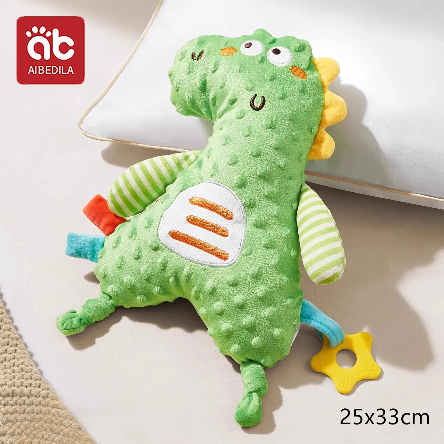 Baby Comforter Blanket Plush Stuffed Animal Security Blanket for Babies Soothe Appease Towel Soft Plush Newborn Sleeping Dolls