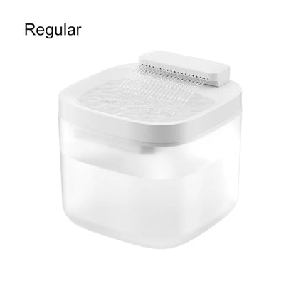 Automatic Pet Water Fountain Square Circulation Filtering Dog Water Dispenser Large Capacity Plastic Cat Water Drinker Home