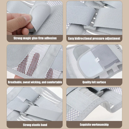 New Back Braces for Lower Back Pain, Lumbar Support for Men and Women, Breathable Soft Mesh Fabric and 5 Stays All-round Support