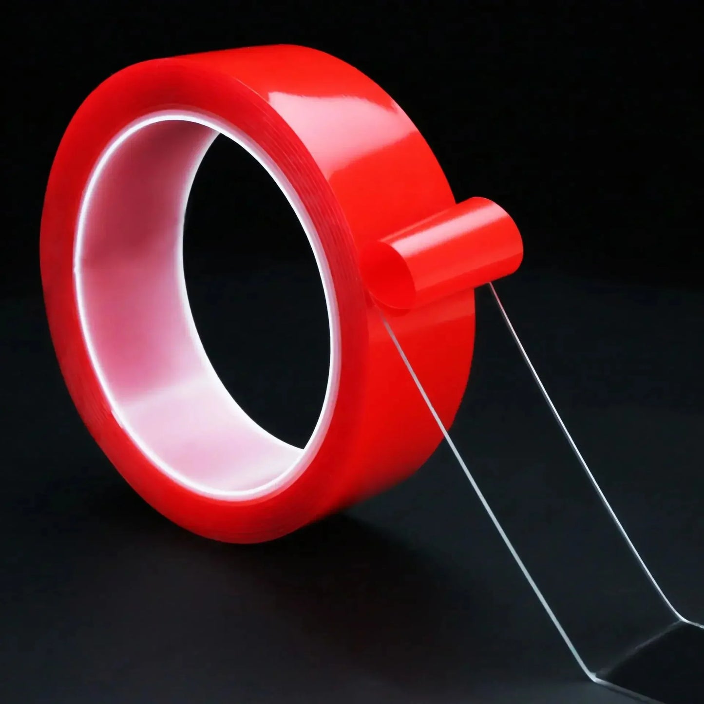 Double Sided Tape Nano Tape 3-5Meter 10/20/30mm Width Transparent Tape Washable Adhesive Nano Traceless Sticker Glue Red