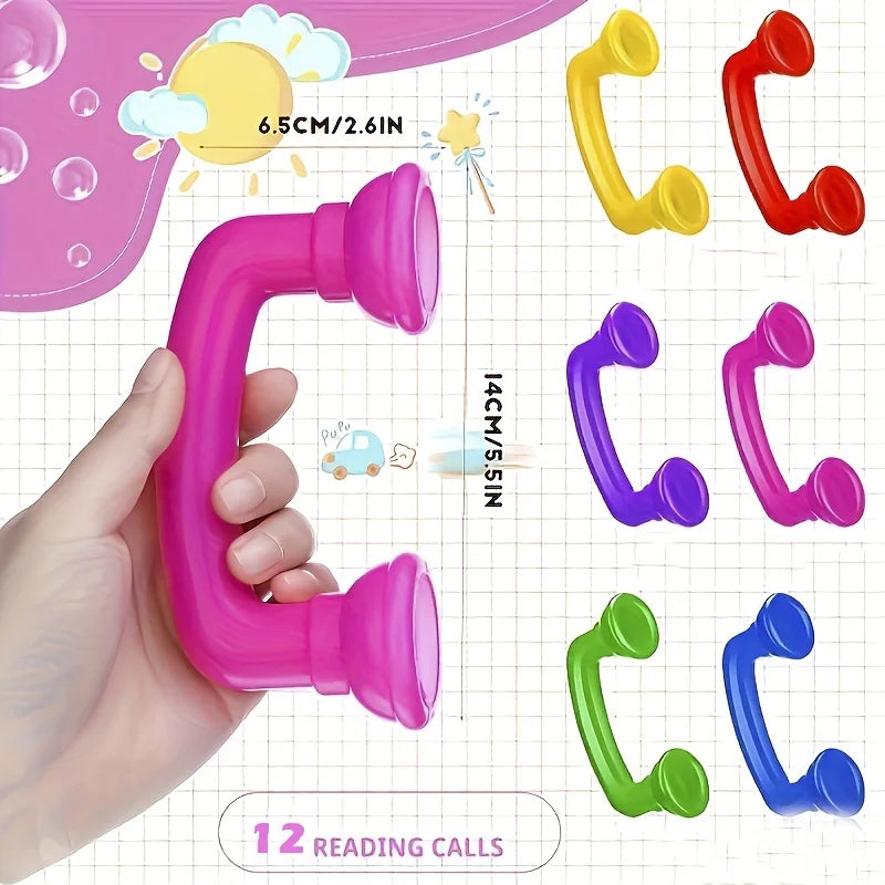 6/12/18Pcs Reading Phone, Auditory Feedback Whispering Phone Classroom Operational Adult, PC Based