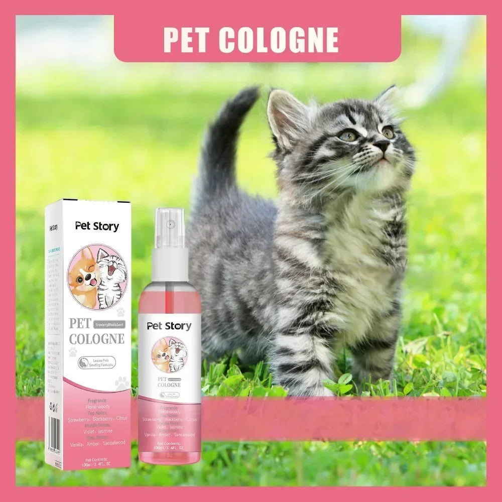 Premium Grooming Spray Dog Spray Deodorizer Perfume For Dogs - Dog Cologne Spray Long Lasting Dog Sprays - Dog Perfume Spray Lon