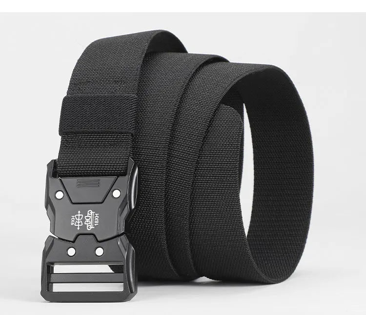 Tactical Belt Quick Release Elastic Belt Casual Tooling Training Belt Men's Trousers Belt