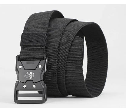 Tactical Belt Quick Release Elastic Belt Casual Tooling Training Belt Men's Trousers Belt