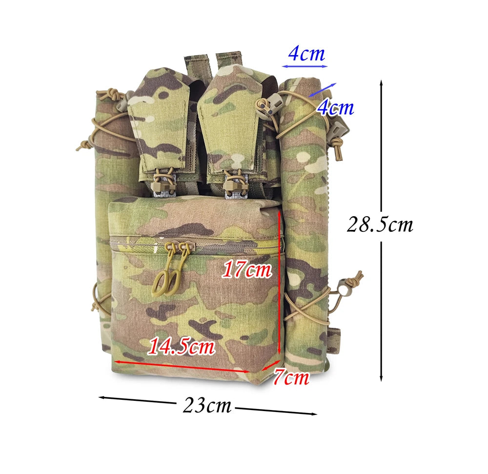 FERRO Style Back Panel Tactical Back Panel Pack Twin Back Panel Pack