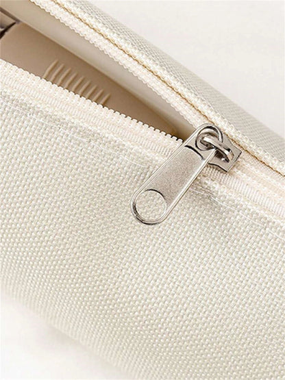 Simple Pencil Case School Supplies Pencil Cases Estuche Escolar Solid Color School Stationery Kalemlik Trousse Pencil Pouch zwq