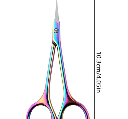 Stainless Steel Manicure Scissors for Nail Care Cuticle Nipper Dead Skin Remover Scissors Nail Art Cuticule Cutter Beauty Tool