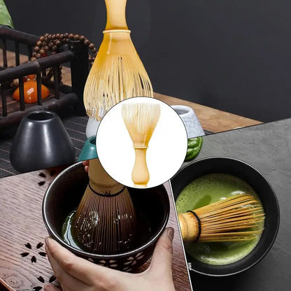 Matcha Whisk Japanese Ceremony Bamboo Chasen Matcha Green Tea Powder Whisk Tea Tool Tea Brush Kitchen Accessories Whisk Tools