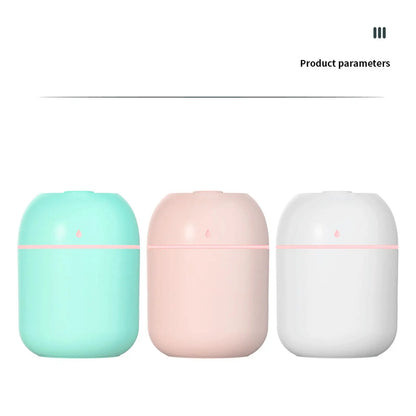USB Humidifier Aroma Diffuser Portable Home Appliance 220ml Electric Humidifier Desktop Home Fragrance Perfumes Sprayer