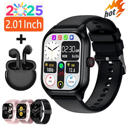 Smart Watches For Man Woman Bluetooth Call Music Fitness Tracker Sport With Waterproof Pedometer Information Alerts Smartwatch