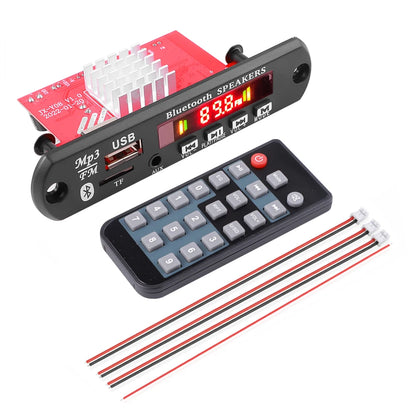 60W 120W Amplifier DC 12V MP3 Decoder Board Calling Recording Bluetooth 5.0 Car MP3 Player USB Module FM With Remote Control