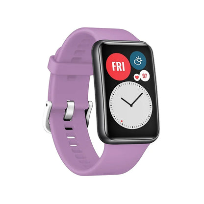 Silicone strap for Huawei Watch Fit Original Smart watch replacement Huawei Fit Bracelet wristband Huawei Watch Fit new Correa