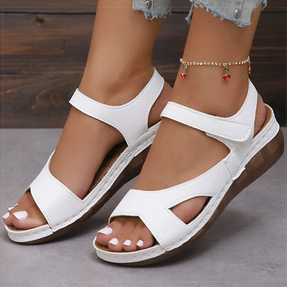 Women's Sandals Casual Summer Shoes Woman 2025 Summer Sandals Low Heels Sandalias De Mujer Comfortable Wedges Footwear Women