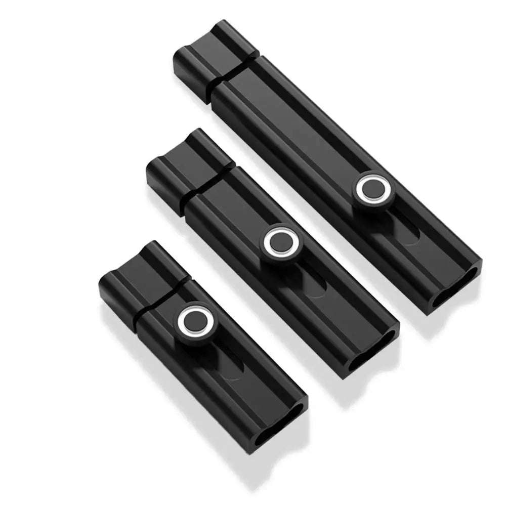 Durable Anti-theft Luminous Door Buckle No Punching Aluminum Alloy Door Catch Security Sliding Door Bolt Kitchen