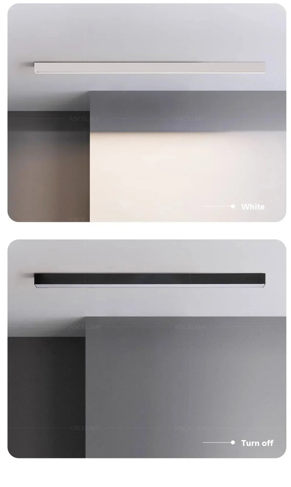 Modern LED Strip Light Long One Lamp Bright Installation For Living Room Aisle Balcony Entrance Hallway Corridor Office Lighting