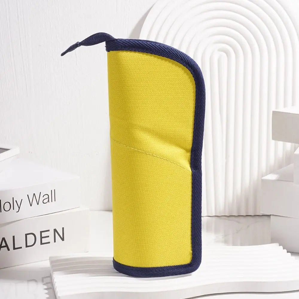 Student Supplies Folding Pencil Case Creative Simple Stationery Bag Portable Stainproof Storage Bag Children