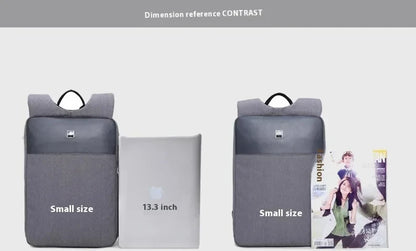 Men's 14/15 Inch Laptop Backpack Slim Casual Computer Backpack Ultra Light Waterproof Bag Suitable for Business