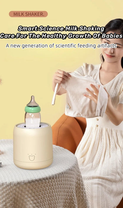 Infant Bottle Mixer Electric Automatic Mix Warm Formula Bottle Instantly Shaker USB Charging Hands Free Simple Cleaning Machine