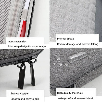 Large Capacity Travel Electronics Accessories Organizer Tablet Hard Disk Cable Portable Storage Bag EVA Airbag Travel Bags