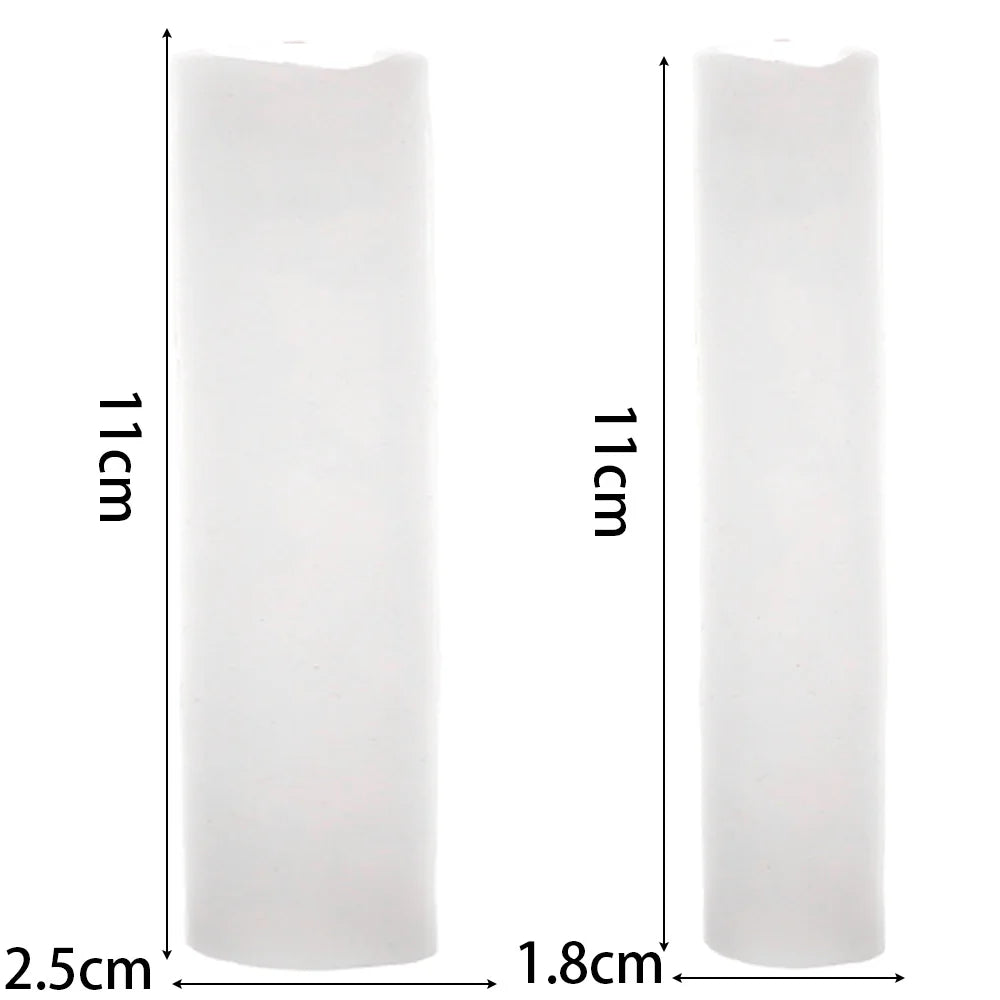 Silicone Toe Protector Cover Anti-Friction Foot Care Tool Fibre Finger Separator Spacer Tube Pain Relief Wear Pads Care Pedicure