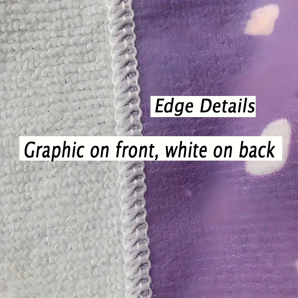 Blue - White Stripes Beach TowelMicrofiber terry bath towels for yoga, travel, swimming, fitness and camping