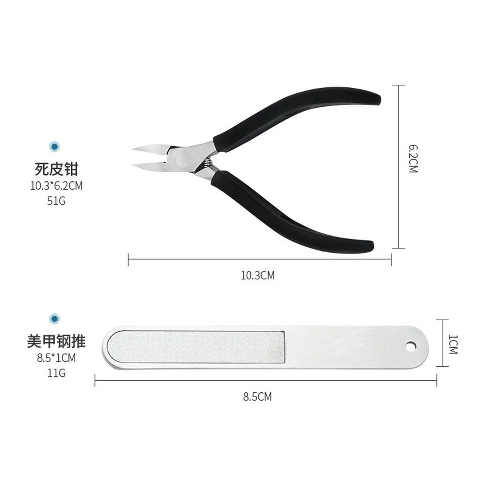 Stainless Steel Cuticle Nipper Professional Remover Scissors Finger Care Manicure Nail Clipper Dead Skin Tools Gold and Sliver