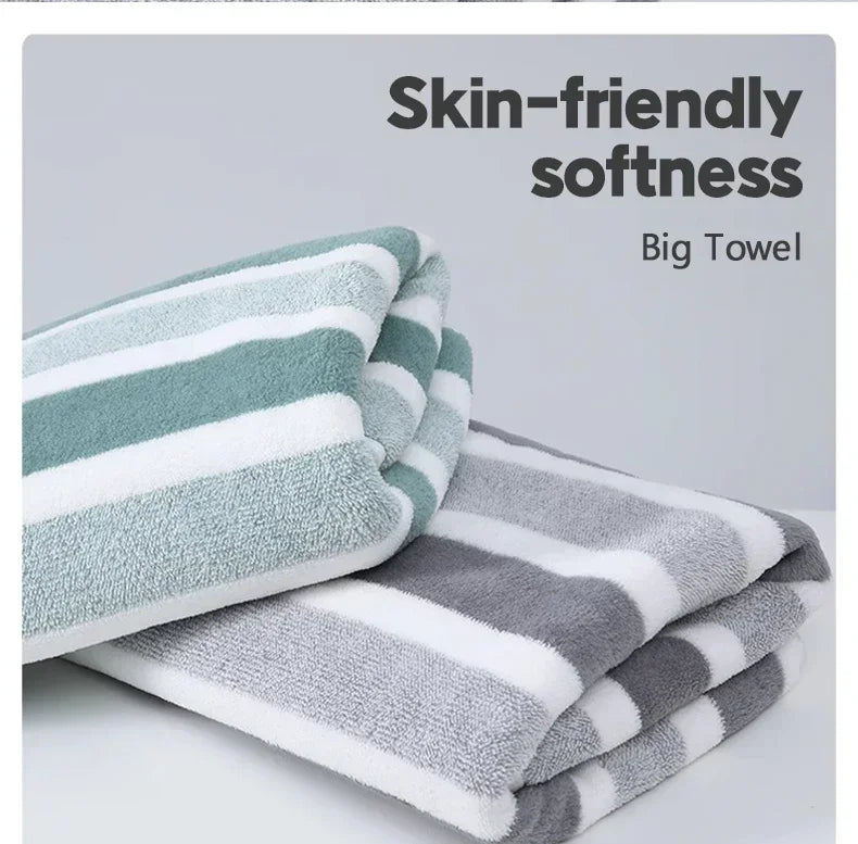 New Home Soft and Comfortable Bath Towels for Men and Women, Absorbent and Comfortable Couple's Large Towels, Wrapping Towels