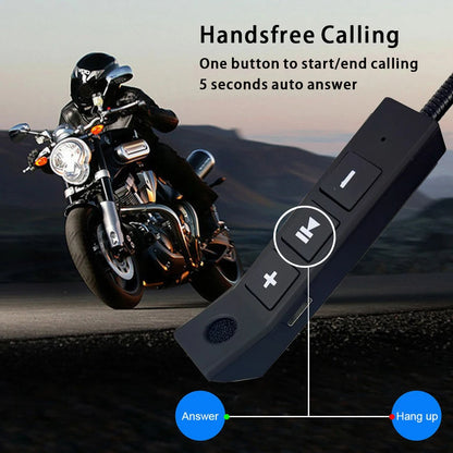 Bluetooth Motorcycle Helmet Headset BT5.0 Wireless Riding Headphone Automatic answering of incoming calls Moto Earphone