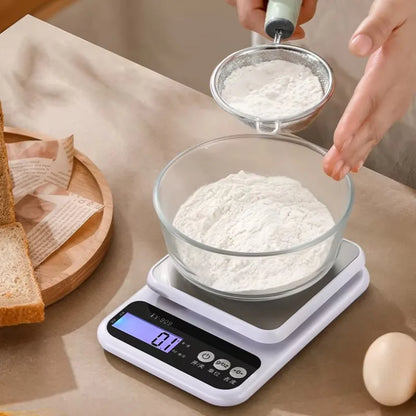 Household Kitchen Electronic Scale, Convenient Digital Food Electronic Scale, Baking Cake Coffee Small Weighing Scale