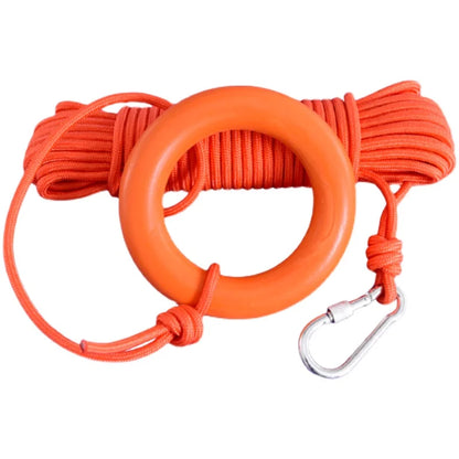2pcs Lifesaving Ropes Water Floating Rope Outdoor Outdoor Safety Equipment Wear Resistant Saving Rope Rescue Line for Fishing