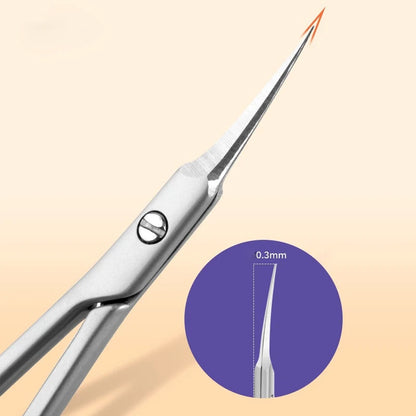 Stainless Steel Manicure Scissors for Nail Care Cuticle Nipper Dead Skin Remover Scissors Nail Art Cuticule Cutter Beauty Tool