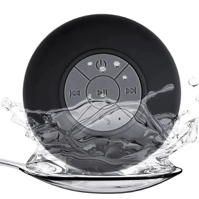 Wireless Bluetooth Waterproof Speaker With Suction Cup Sound For Car, Shower Sound