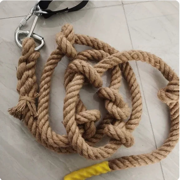 38 MM*4/6/9 M Professional Climbing Rope Strong Jute Rope Mountain Climbing Training Cord Outdoor Sports Accessories