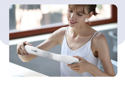 10000mAh Portable Neck Fan Mini Bladeless Silent Neckband Fan USB Rechargeable 3 Speeds Mute Wireless Electric Neck Cooler Fans