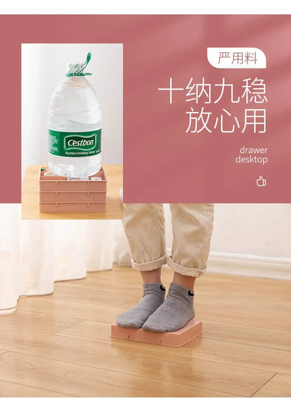 Desk Drawer Organizer Stackable Multi-cell Storage Box Tray Dressing Table Jewelry Organizer Makeup Organizer For Home Office