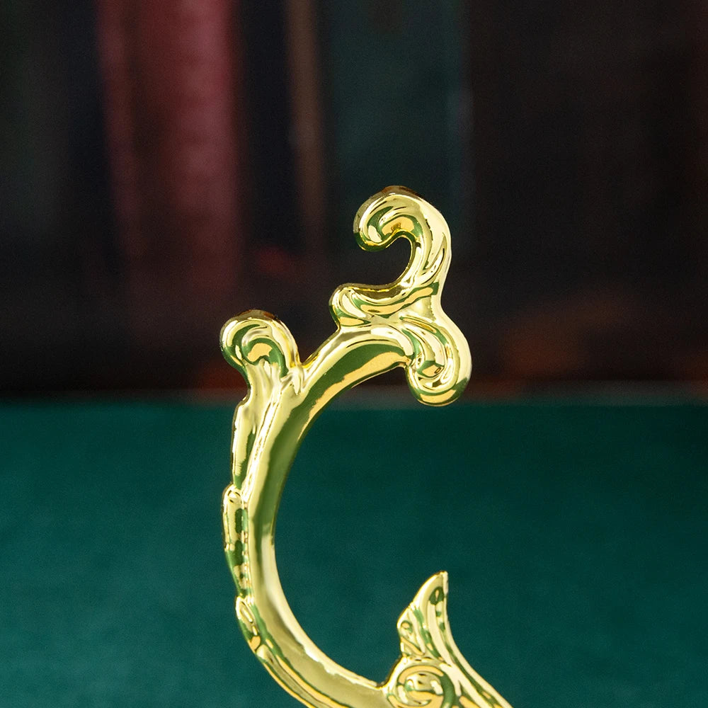 HT Chalice Orthodox Church Supplies Gold Engraved And Embossed Church Wall Hook Incense Burner Hook Set