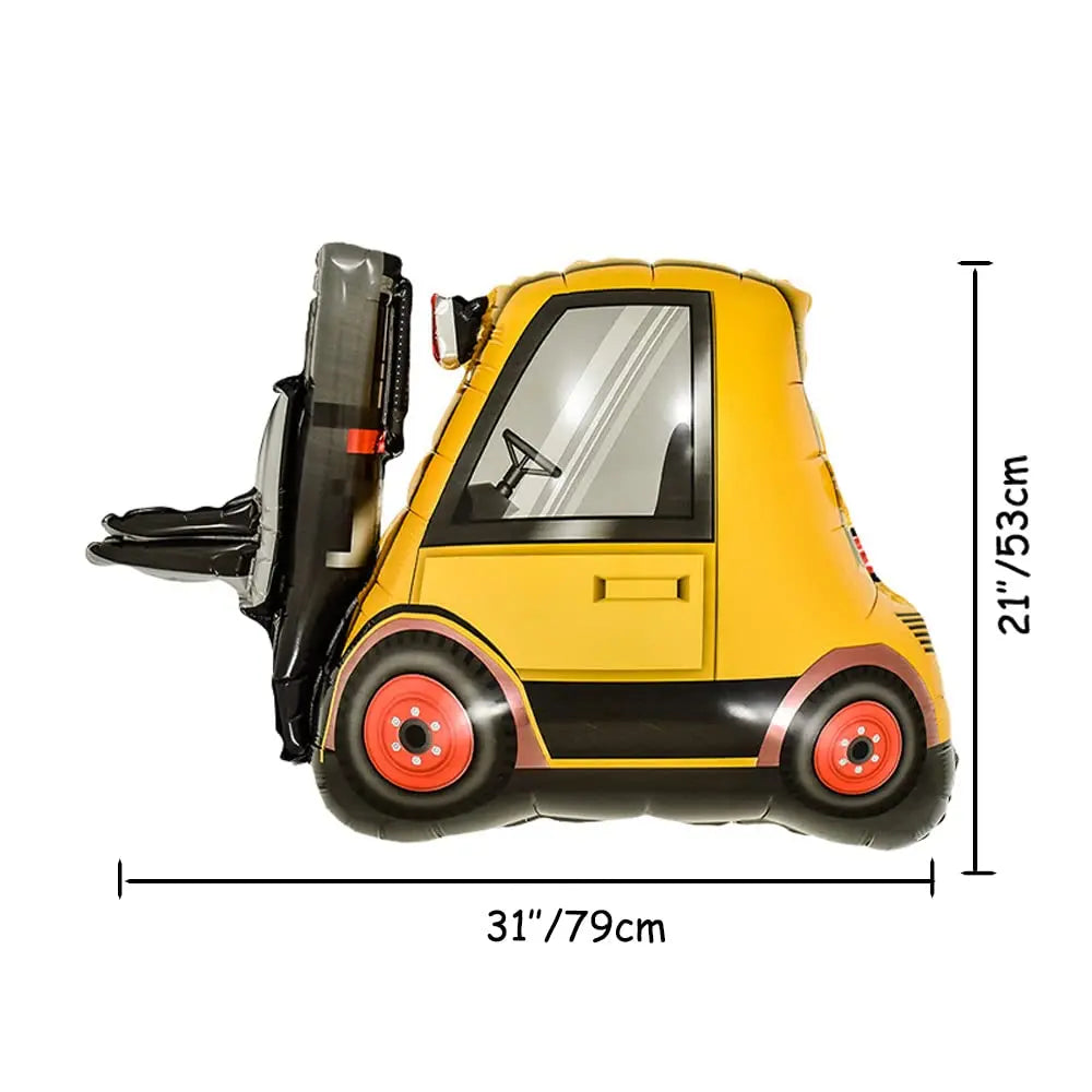 Construction Party Disposable Tableware Plates Cups Napkins Tablecloth Construction Truck Party Decor Excavator Party Favors