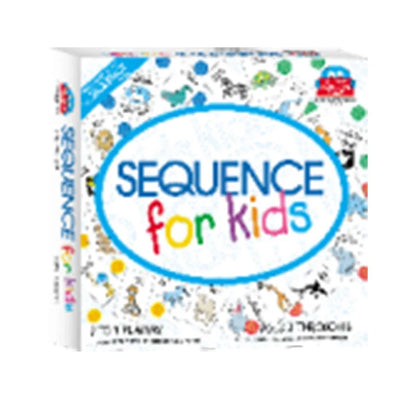 SEQUENCE Board Game for Kids - Exciting and Challenging Game of Strategy and Luck, Play with Friends and Family