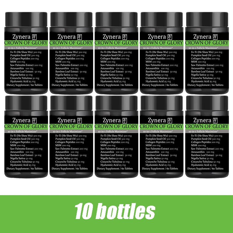 Hair Growth Tablets Multivitamin Supplement with Biotin for Joint  Skin Nail Immune Repair Beauty Health Capsules for Men Women