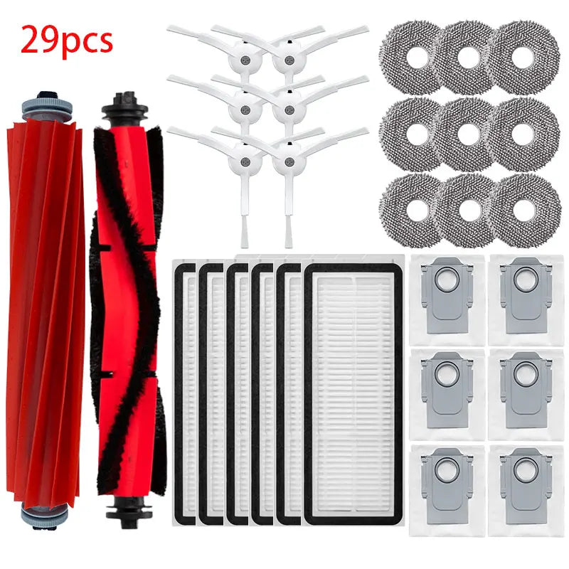 Roborock Q Revo Maxv / Roborock P10 Pro Robot Vacuums Main Side Brush Filter Mop Cloths Dust Bag Parts