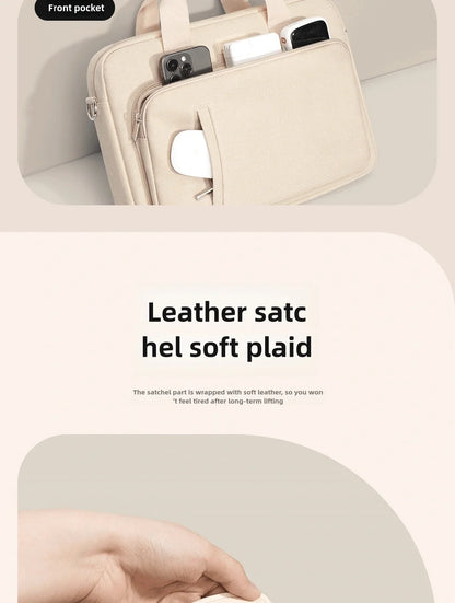 Laptop Bag case 13.3 14 15.6 17.3 inch Waterproof Notebook Bag for Macbook Air Pro 13 15 Computer Shoulder Handbag Briefcase Bag