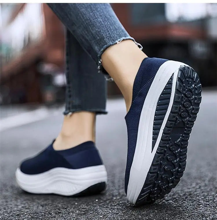 2024 Sneakers Shoes Women Footwear Platform Sneakers Trainers Shoes Ladies Loafers Chunky Sneakers Slip On Mujer Shoes Woman