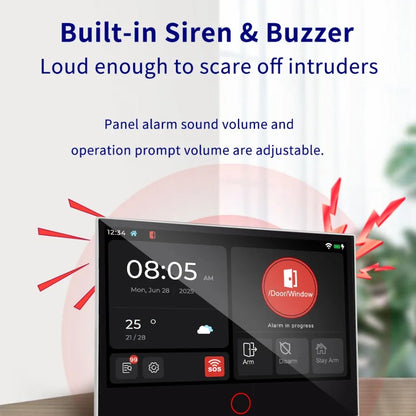 G74 Smart Home Alarma Para Hogar Tuya Alarme Smart Security Protection Casa Inteligente Alexa Home Security System