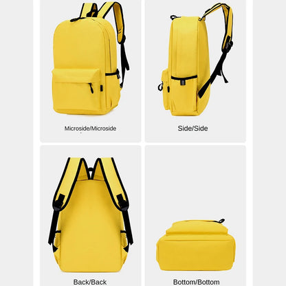 Personalized School Bag Custom Logo School Backpack Training Class Gift School Name Pattern Elementary school backpack wholesale